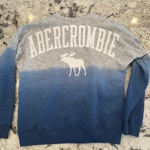 Abercrombie Kids ombre crewneck sweatshirt size 16